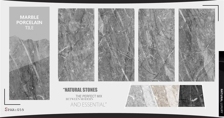 High Glossy Marble Porcelain Tiles