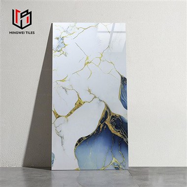 Jubin seramik berkilat emas