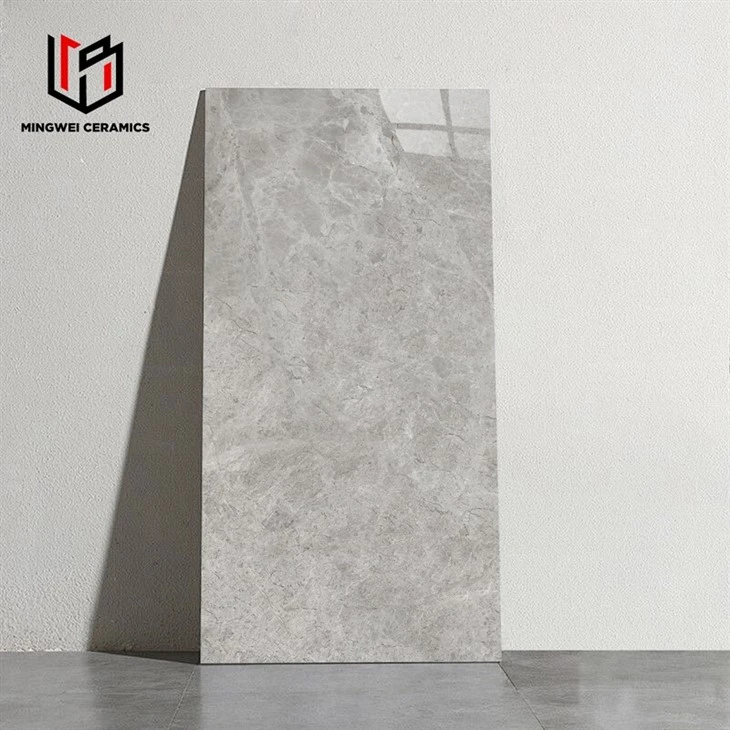 Soft Charcoal Grey Ceramic Tiles With High Gloss Finish